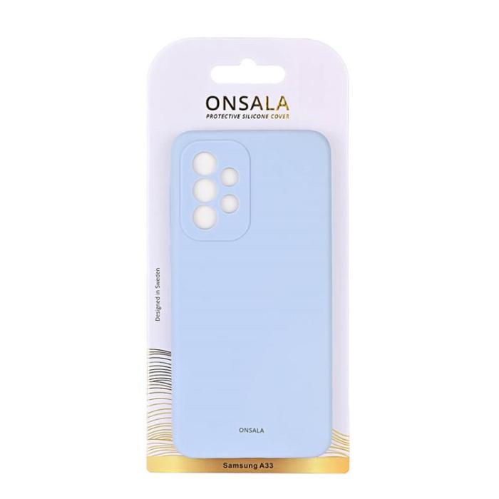 Onsala - Onsala Mobilskal Silikon Galaxy A03 - Ljusblå