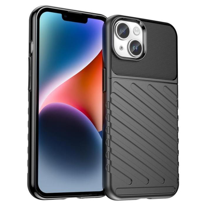 OEM - iPhone 15 Mobilskal Thunder Armored - Svart