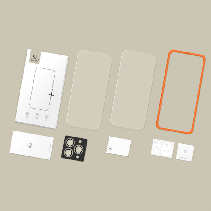 Tech-Protect - [3-Pack] Tech-Protect iPhone 16 Pro/17 Pro Härdat Glas Skärmskydd