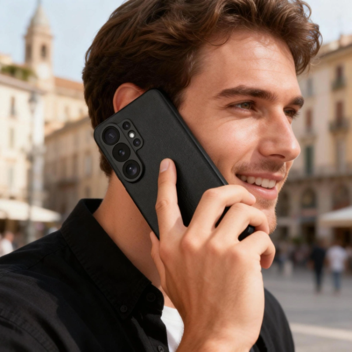 Tech-Protect - Tech-Protect Plånboksfodral För Galaxy S26 Ultra Smart - Matt Svart