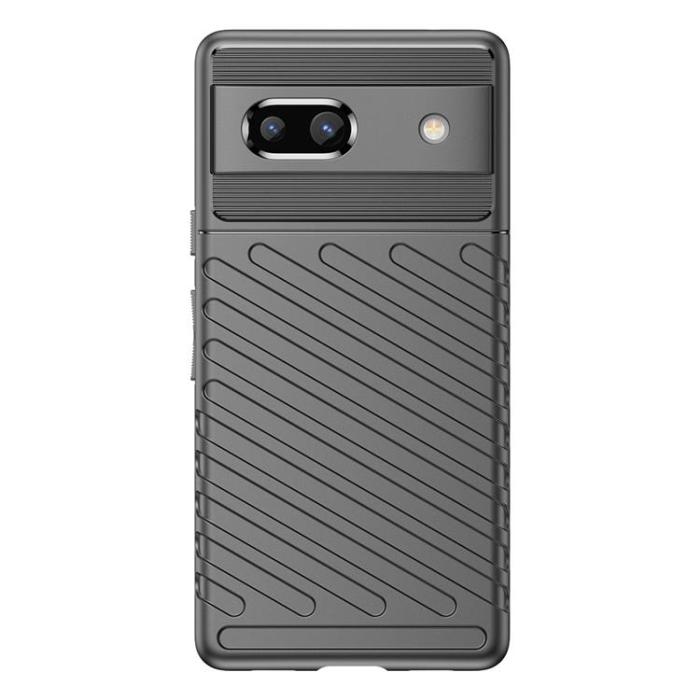 OEM - Google Pixel 7a Mobilskal Thunder Silicone Armor - Svart
