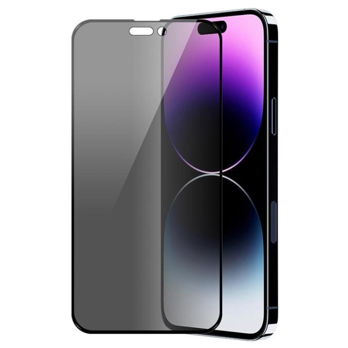 OEM - [BULK 50st] iPhone 14 Pro Härdat Glas Skärmskydd - Privacy
