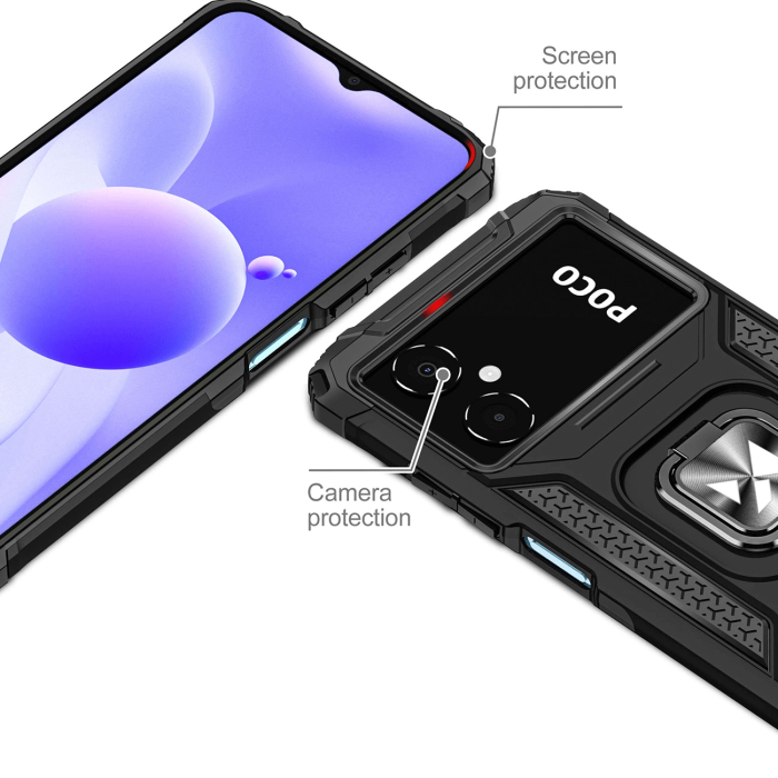 Wozinsky - Wozinsky Google Pixel 7 Pro Skal Ring Armored - Svart
