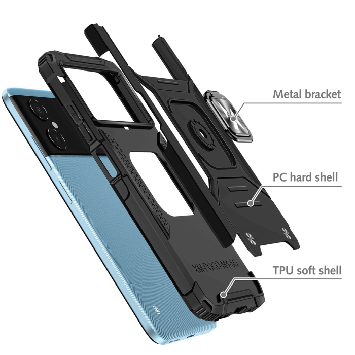 Wozinsky - Wozinsky Google Pixel 7 Pro Skal Ring Armored - Svart