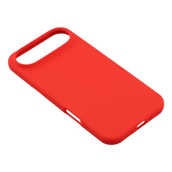 A-One Brand - iPhone Air Mobilskal Solid Silikon Shockproof - Röd