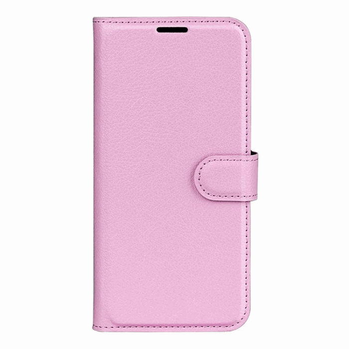 A-One Brand - Nothing Phone (3a) Konstläder Plånboksfodral Litchi Texture - Rosa