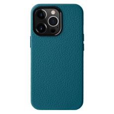 Melkco - MELKCO Mobilskal till iPhone 14 Pro &Auml;kta L&auml;der + PC - Bl&aring;