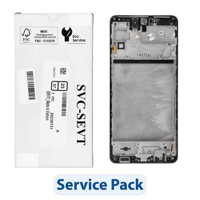 SpareParts - Galaxy M51 Skärm med LCD-display Service Pack GH82-23568A