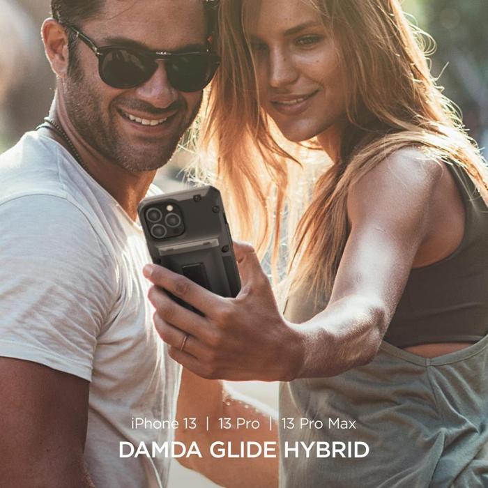 VERUS - VRS DESIGN Damda Glide Hybrid Skal iPhone 13 Pro Max - Svart