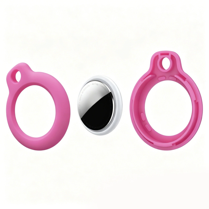 Tech-Protect - Tech-Protect Skal För Airtag 1/2 Rough - Rosa