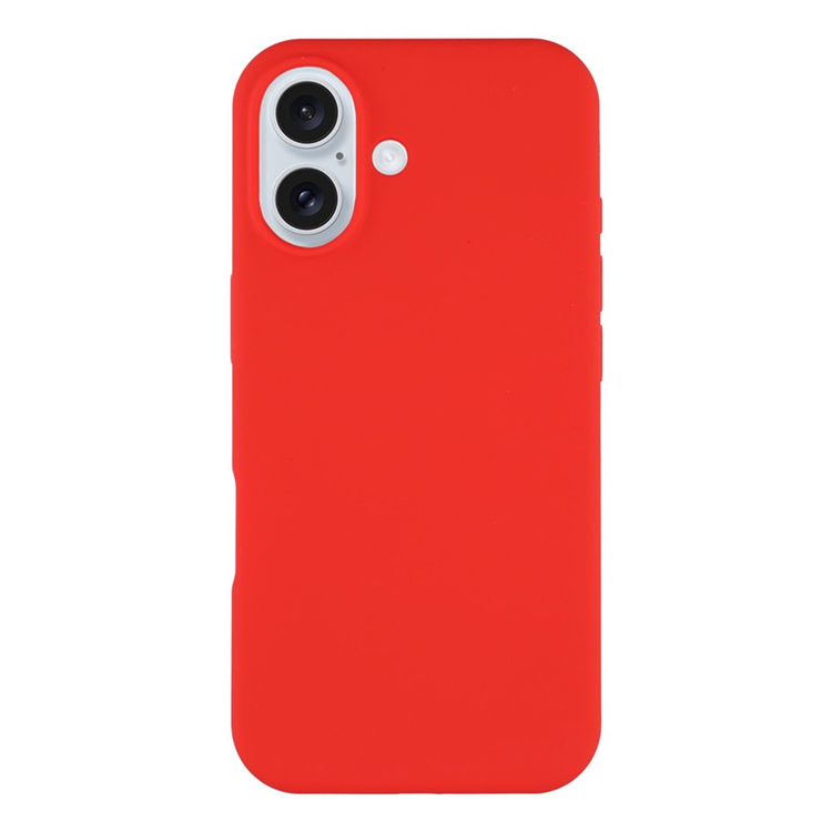 iPhone 17 Mobilskal Solid Silikon Shockproof - Röd | 2353 | AlltMobil