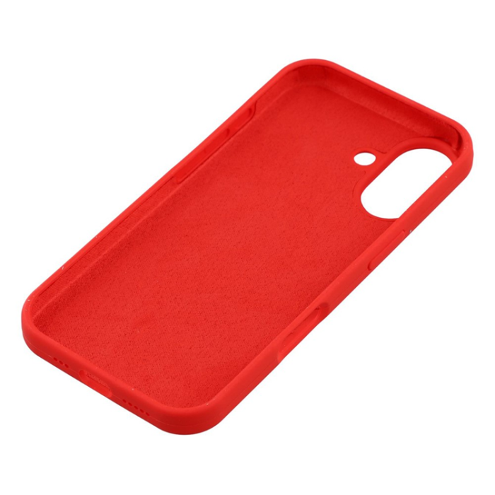 A-One Brand - iPhone 17 Mobilskal Solid Silikon Shockproof - Röd