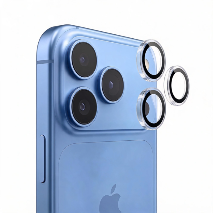 Tech-Protect - Tech-Protect Härdat Glas Kameraskydd För iPhone 18 Pro/18 Pro Max - Clear