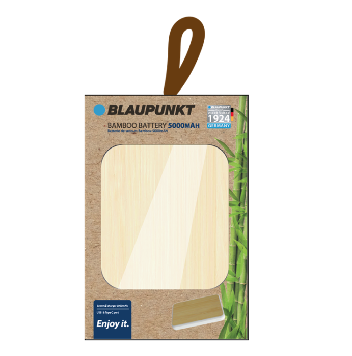 Blaupunkt - Blaupunkt BLP 7620 Powerbank 5000 mAh Eco Lin