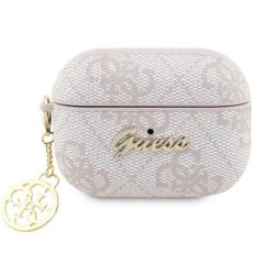 Guess - Guess Airpods Pro 2 Skal Charm Collection - Rosa