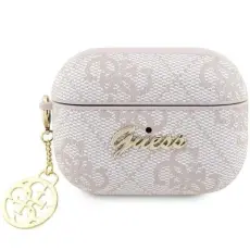 Guess - Guess Airpods Pro 2 Skal Charm Collection - Rosa