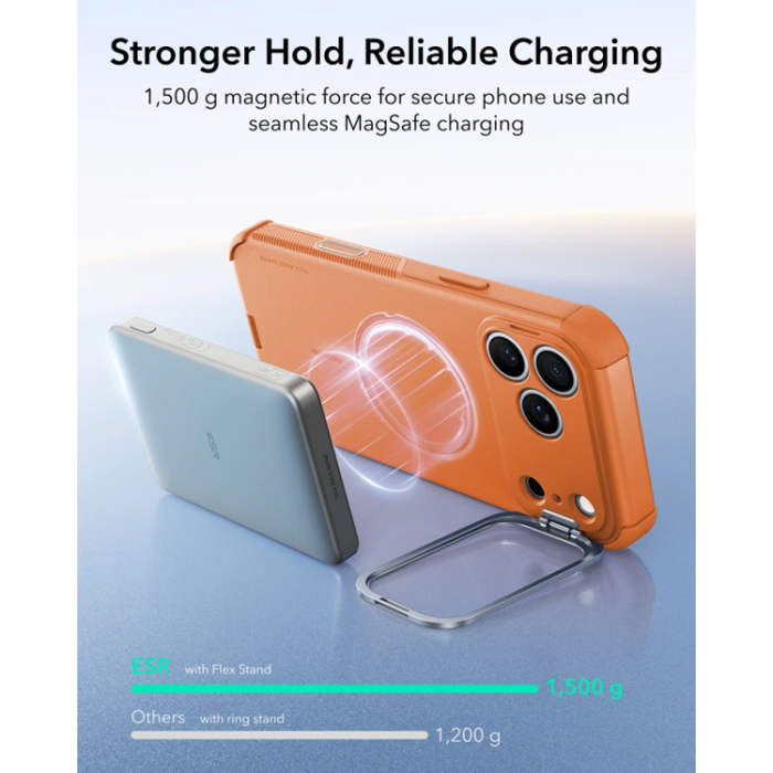 ESR - ESR Mobilskal För iPhone 17 Pro/18 Pro Magsafe Cyber Tough Kickstand
