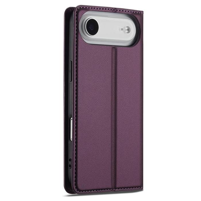 LC.imeeke - LC.IMEEKE iPhone Air Plånboksfodral PU Läder - Lila