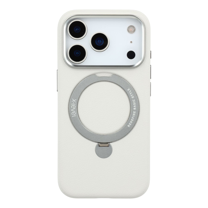 X-Level - X-LEVEL iPhone 17 Pro Mobilskal MagSafe Kickstand - Grå