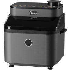 Midea - Midea Airfryer med Juicylock och Fönster 7 Liter
