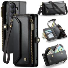 Caseme - CaseMe Mobilfodral f&ouml;r Samsung Galaxy S26 Plus Konstl&auml;der 10 kortfack - Svart
