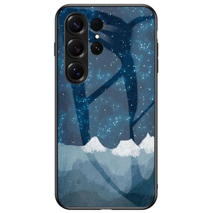 OEM - Mobilskal för Samsung Galaxy S26 Ultra Härdat glas - Stjärnhimmel
