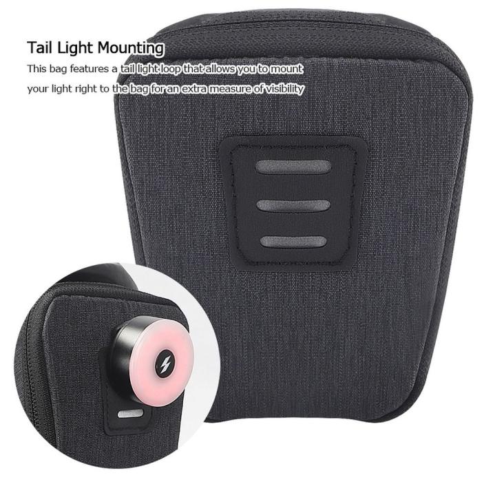 SAHOO - SAHOO Cykelväska under cykelsätet med dragkedja 0,7L