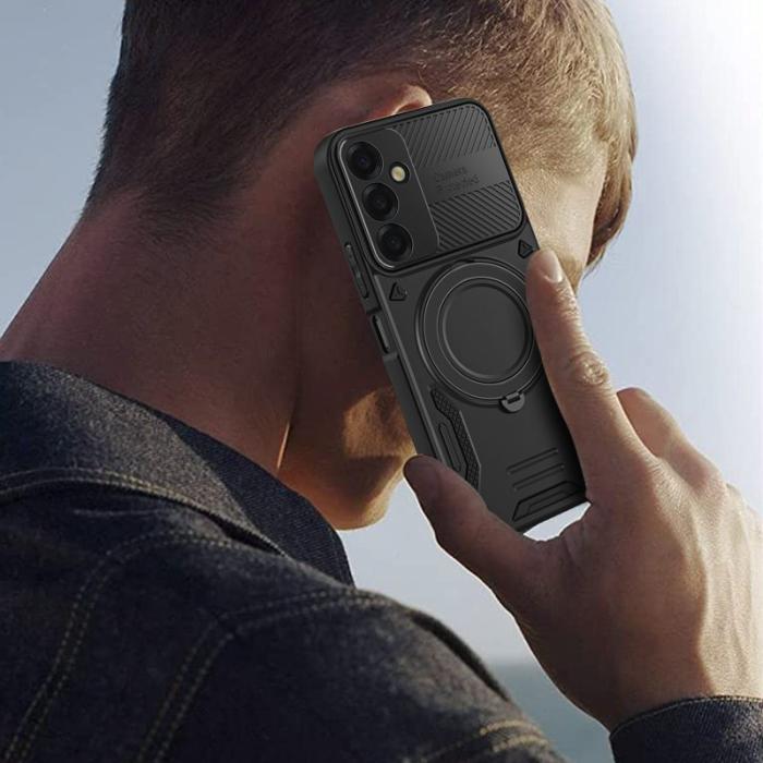 OEM - Mobilskal för Samsung Galaxy S26 Plus Magnetiskt Shockproof TPU + PC - Mörklila