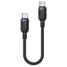 Yesido - YESIDO USB-C - USB-C 60W Kabel 0.3m Cord - Svart