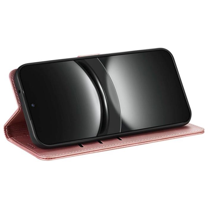 AZNS - AZNS Samsung Galaxy S26+ Plånboksfodral Konstläder - Roséguld