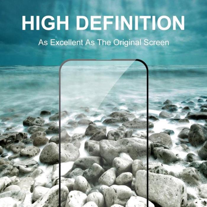 OEM - [1-PACK] iPhone 13 Pro Härdat Glas Skärmskydd - Svart