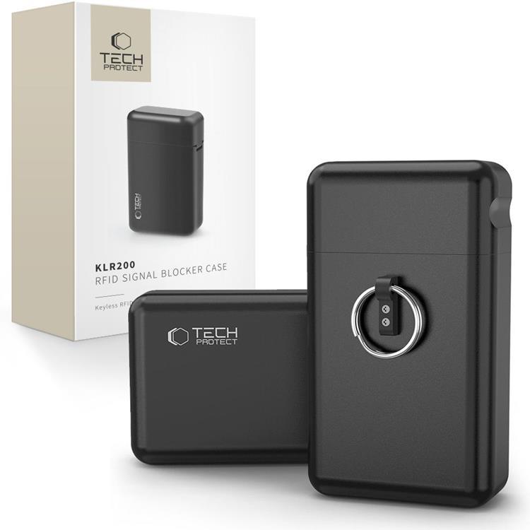 Tech-Protect RFID-blockerande Faraday-fodral för keyless bilnyckel – Svart | 2353 | AlltMobil