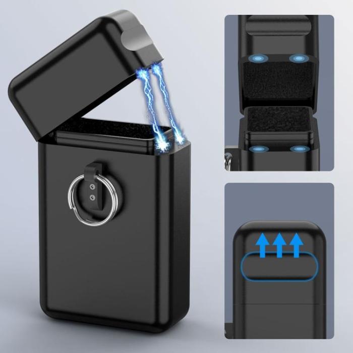 Tech-Protect - Tech-Protect RFID-blockerande Faraday-fodral för keyless bilnyckel – Svart