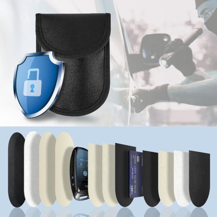 Tech-Protect - Tech-Protect RFID-blockerande nyckelfodral för keyless bilnyckel – Svart