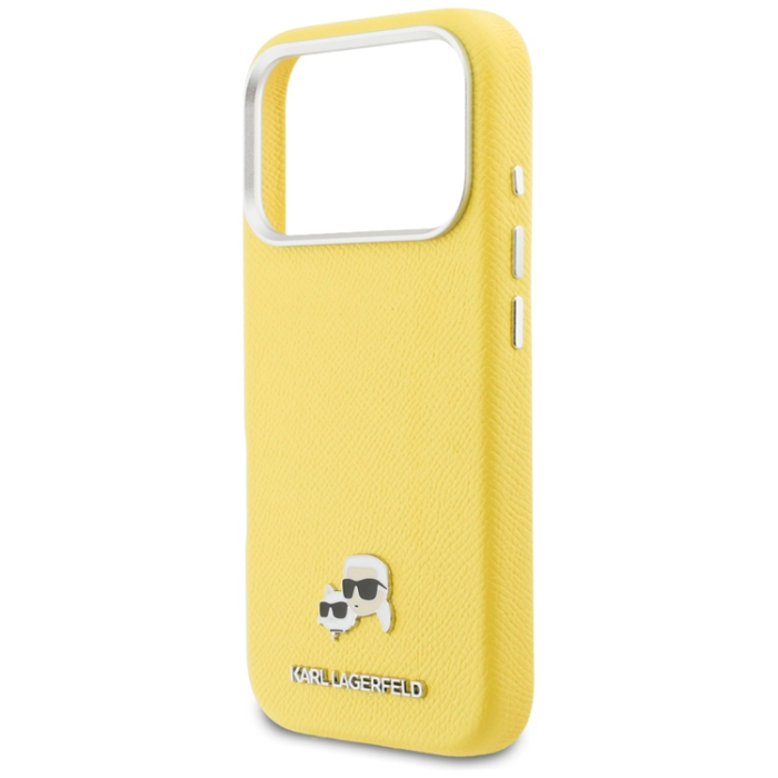 KARL LAGERFELD - Karl Lagerfeld Mobilskal till iPhone 18 Pro Max/17 Pro Max MagSafe Karl - Gul