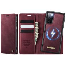 Caseme - CASEME C49 Fodral f&ouml;r Samsung Galaxy S20 FE 5G R&ouml;d