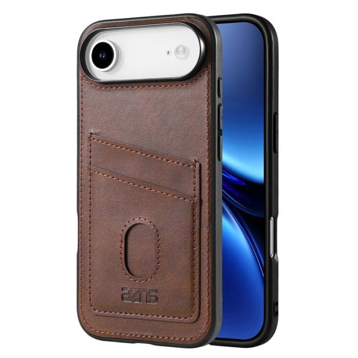 AZNS - AZNS K1 Series iPhone Air Fodral KonstLäder - Brun