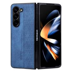AZNS - AZNS Samsung Galaxy Z Fold5 Pl&aring;nboksfodral Konstl&auml;der - Bl&aring;