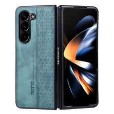AZNS - AZNS Samsung Galaxy Z Fold5 Pl&aring;nboksfodral Konstl&auml;der - Gr&ouml;n