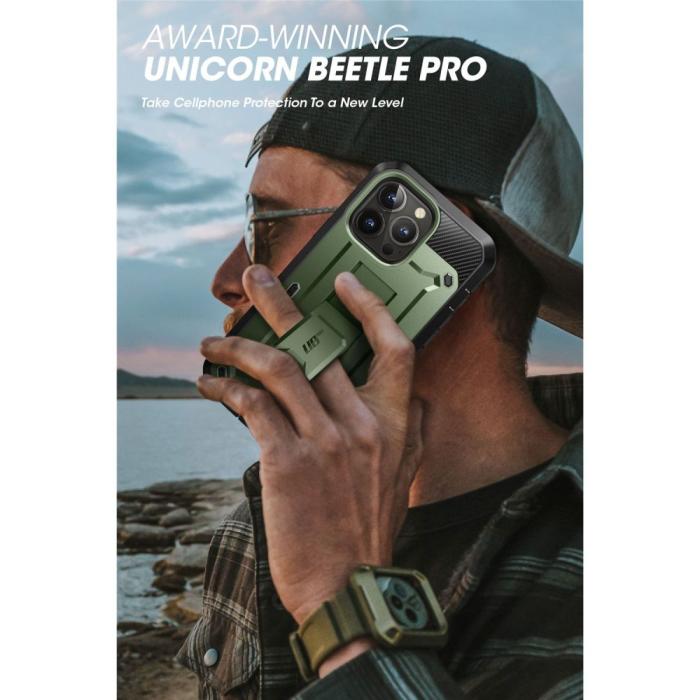 UTGATT1 - SupCase iPhone 14 Pro Max Skal Unicorn Beetl Pro - Guldan