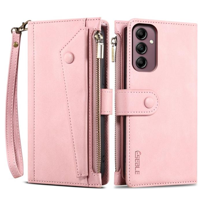 ESEBLE - ESEBLE Star Series Plånboksfodral för Samsung Galaxy S23 FE Konstläder Roséguld