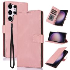 OEM - Mobilskal till Samsung Galaxy S26 Ultra KonstL&auml;der - Rosa