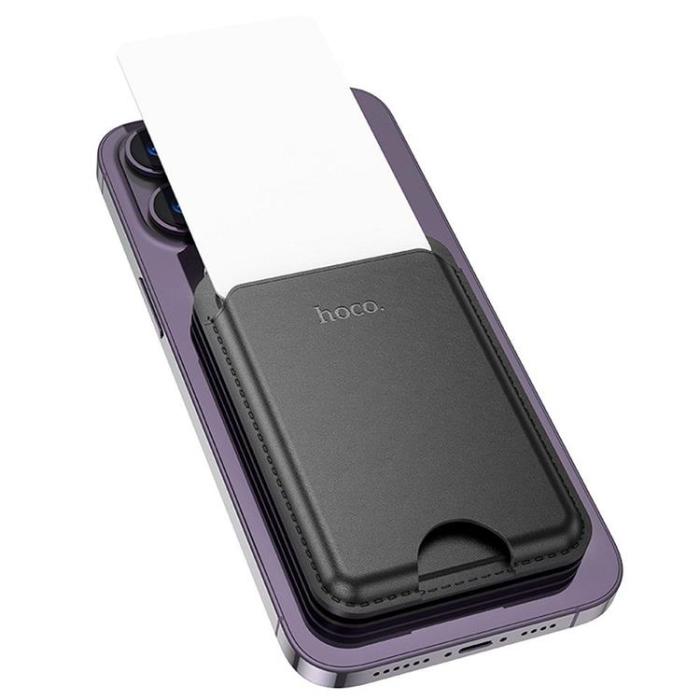 Hoco - Hoco magnetisk plånbok MagSafe GT3 - Svart