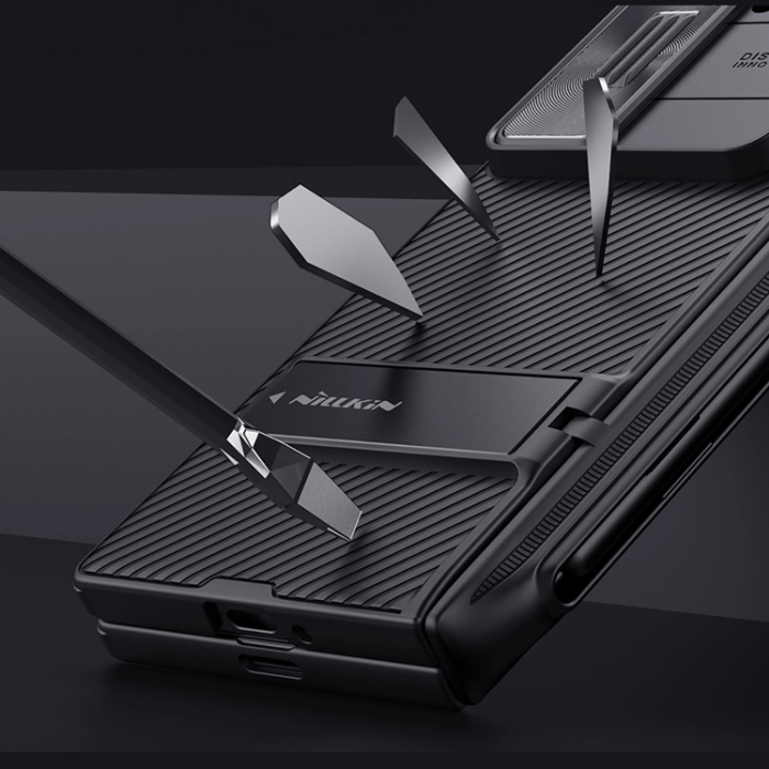 Nillkin - Nillkin Galaxy Z Fold 6 Mobilskal CamShield Fold med Pennhållare