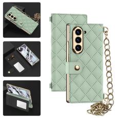 GKK - GKK Samsung Galaxy Z Fold6 Pl&aring;nboksfodral Konstl&auml;der - Gr&ouml;n