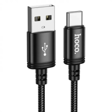 Hoco - HOCO USB-A till USB-C Kabel 3A X91 3 m black
