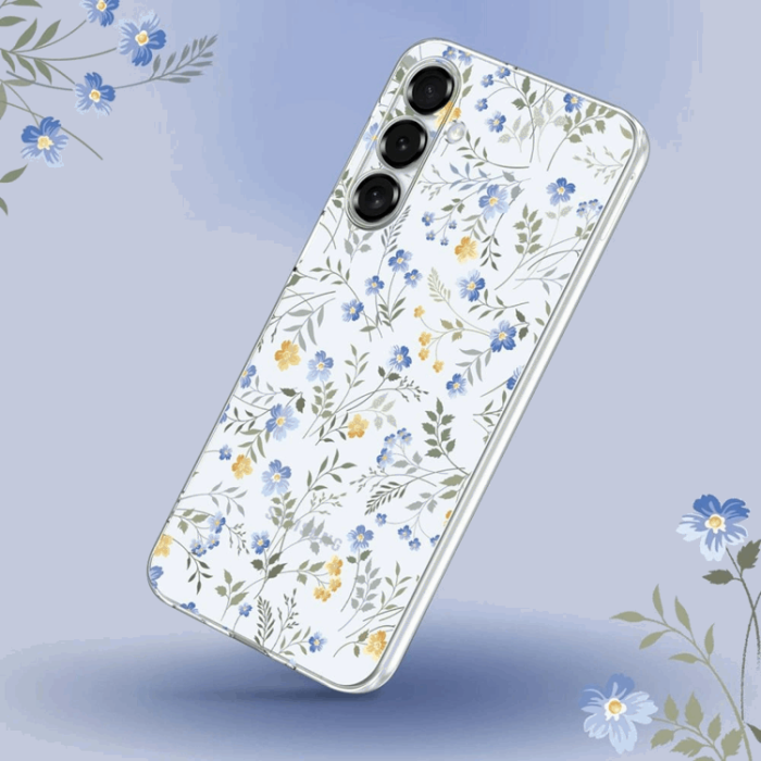 Tech-Protect - Tech-Protect Galaxy A56 5G Mobilskal Flexair - Spring Flowers