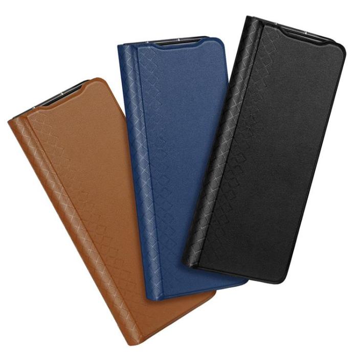 UTGATT1 - Dux Ducis Galaxy Z Fold 4 Plånboksfodral Bril Flip - Blå