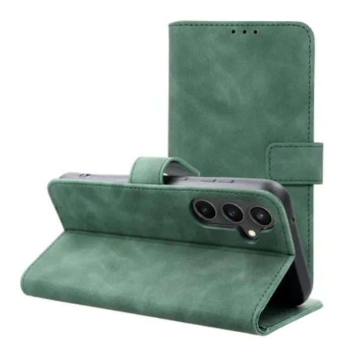 OEM - Galaxy S23 FE Plånboksfodral Tender - Grön