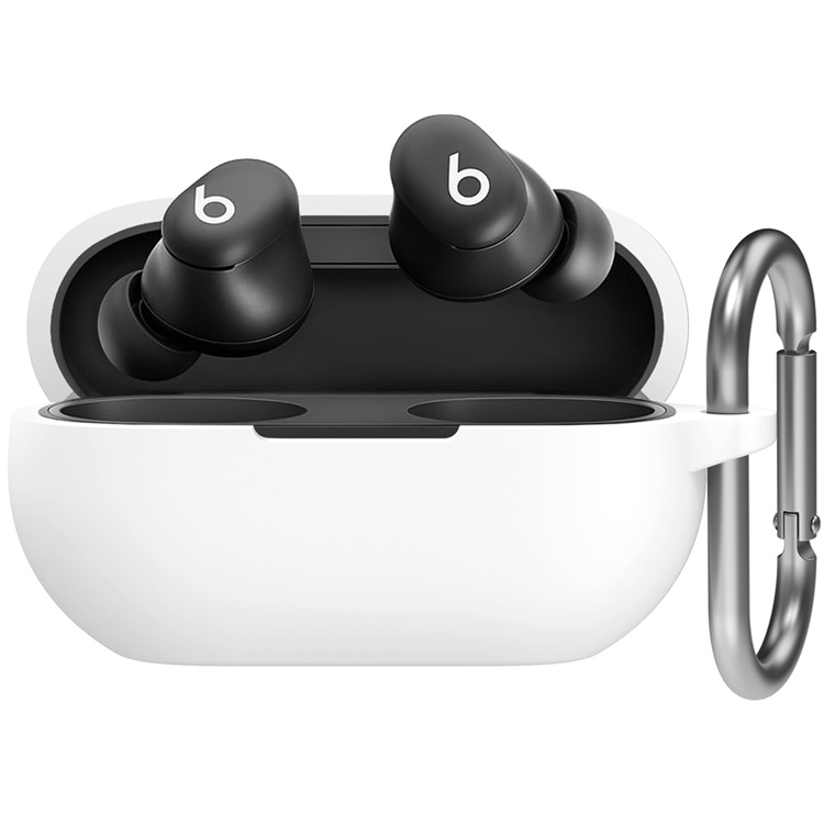 AHASTYLE Beats Studio Buds Plus Skal med Karbinhake WG157 (Vit) | 5566 | AlltMobil